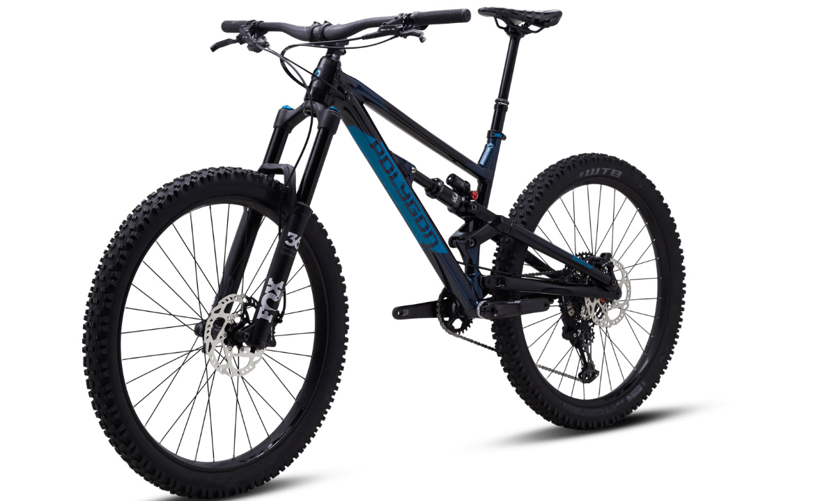 Фотографія Велосипед Polygon SISKIU N9 27,5" (2021) 2021 Чорно-синій